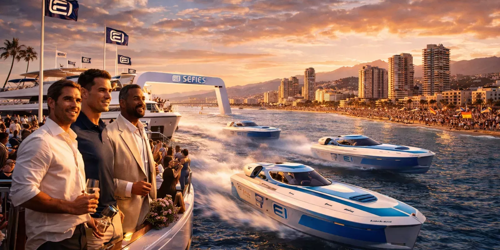 La Fórmula 1 del mar: cómo la E1 Series pone a Marbella en el mapa mundial de la Costa del Sol, Málaga"