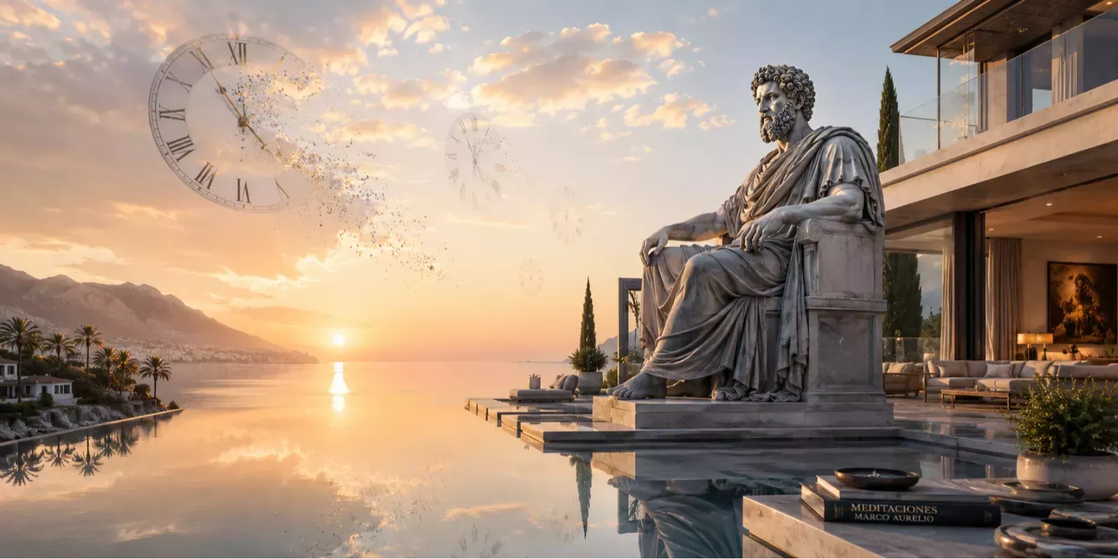 Marco Aurelio y la calma del emperador: cómo comprar paz mental en Marbella, Costa del Sol, Málaga