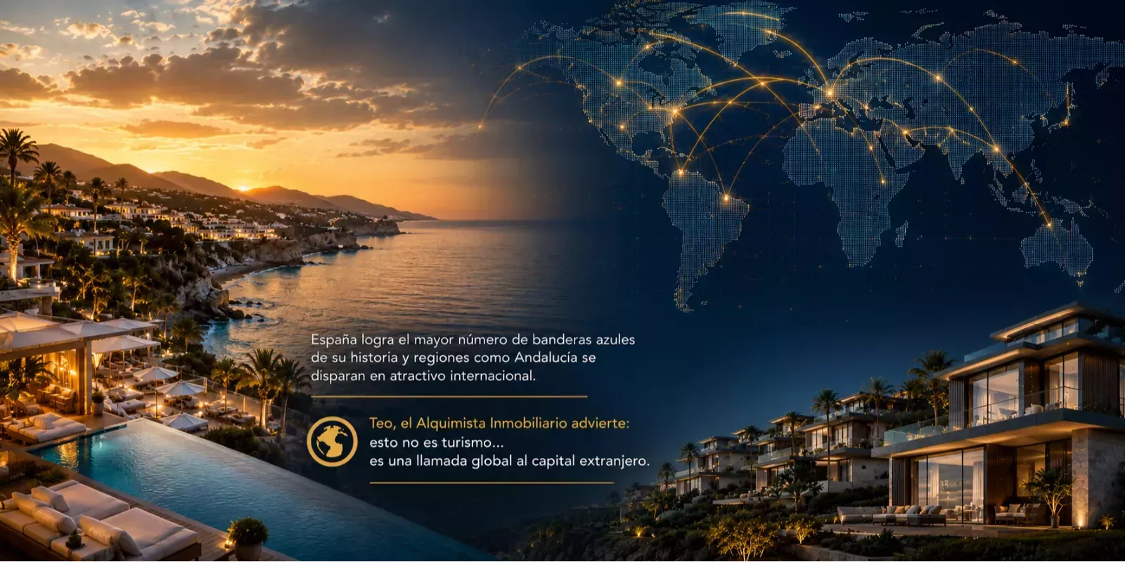 677 playas premium y una verdad incómoda: España se está convirtiendo en el nuevo paraíso mundial del lujo, el lifestyle y la inversión inmobiliaria