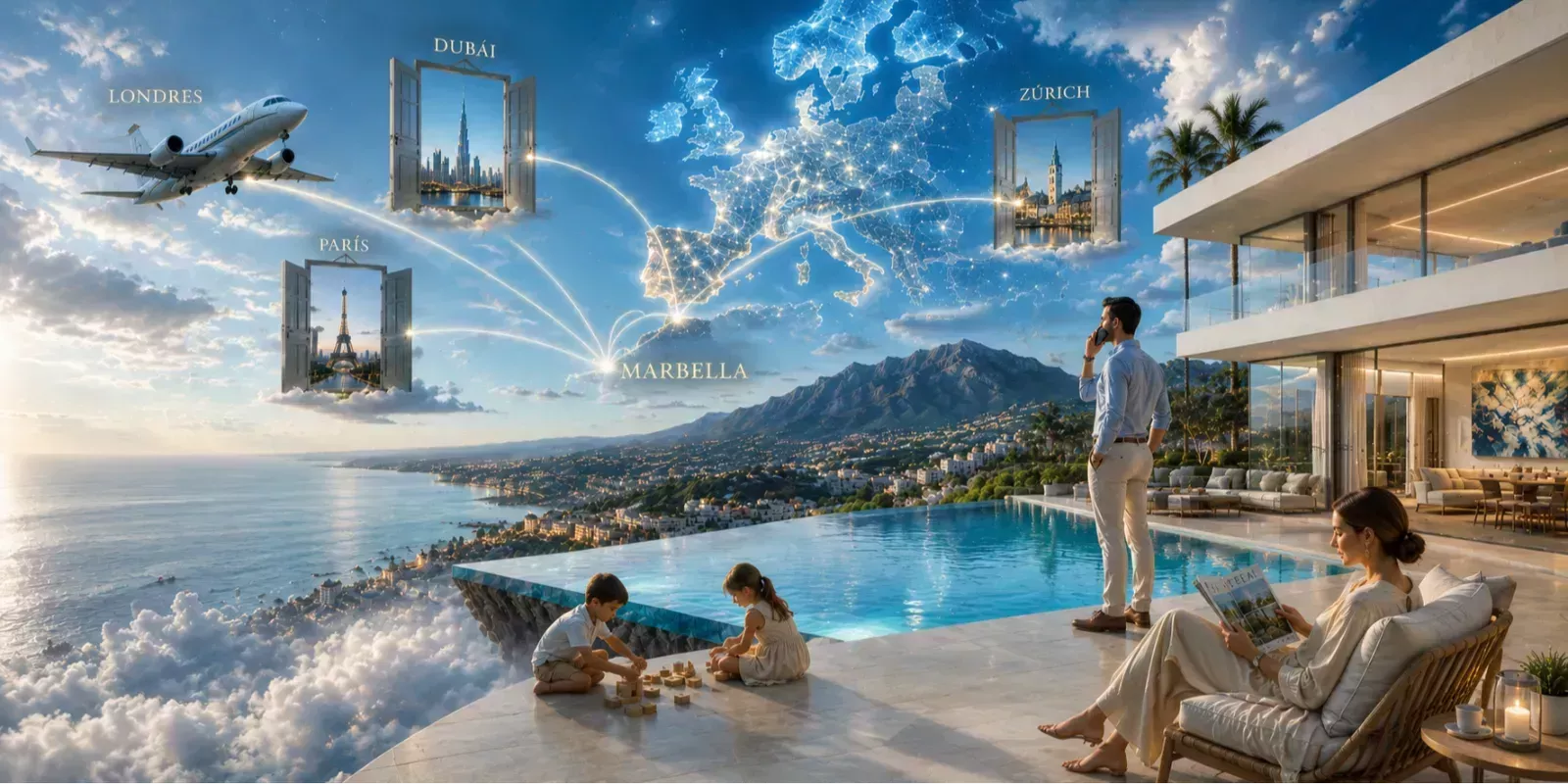 No estás comprando una propiedad en Marbella: estás comprando una segunda base en Europa