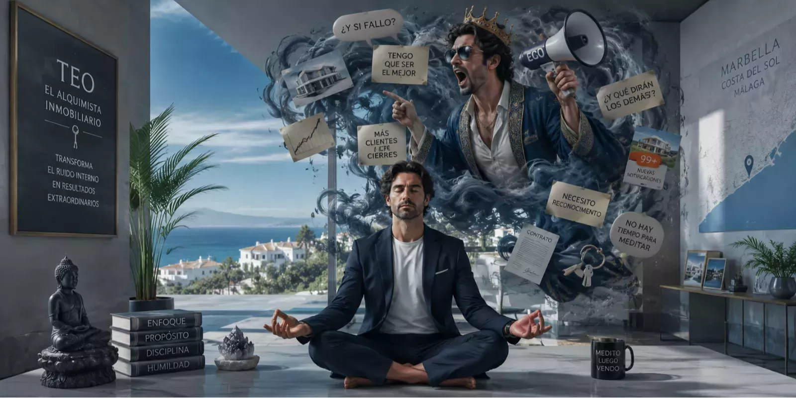 El ego del agente: ese cliente interno que nunca se calla. – Marbella, Costa del Sol, Málaga