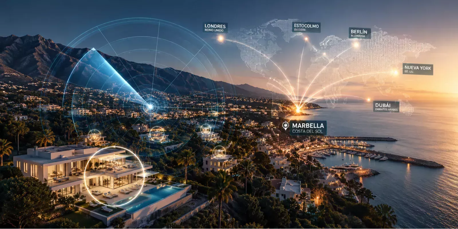 Cómo usar C5 para estar en el radar de compradores internacionales en Marbella, Costa del Sol, Málaga