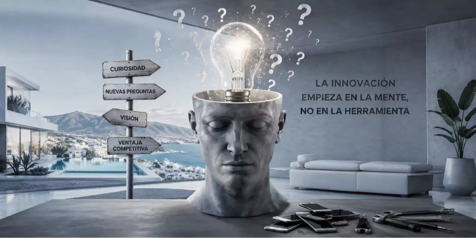 La innovación empieza en la mente, no en la herramienta – Marbella, Costa del Sol, Málaga