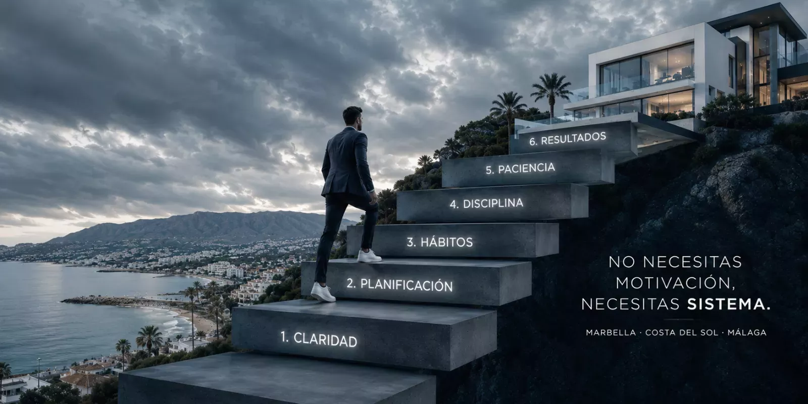 No necesitas motivación, necesitas sistema – Marbella, Costa del Sol, Málaga