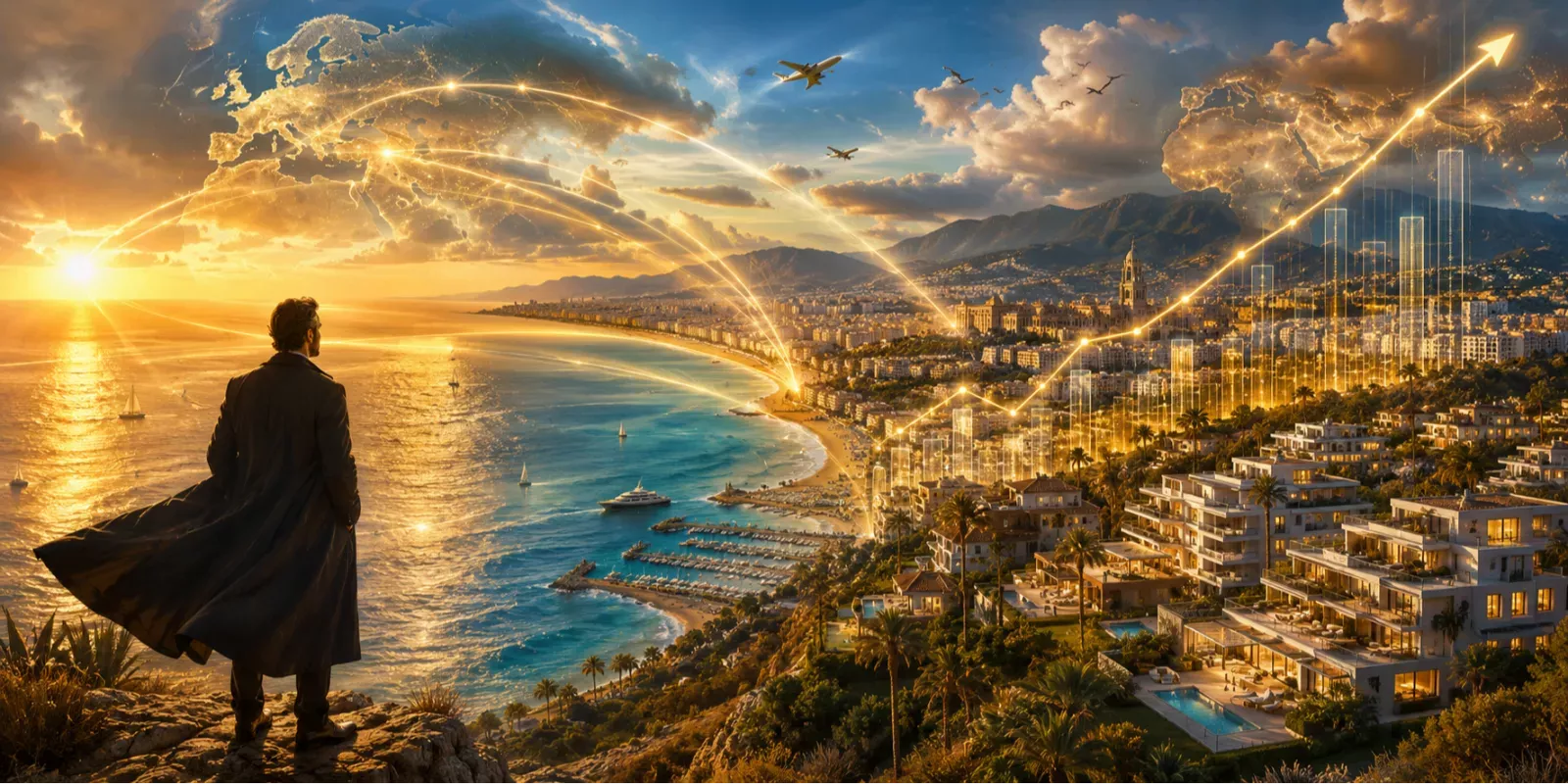 España camina hacia los 110 millones de turistas: por qué Teo, el Alquimista Inmobiliario, cree que la gran oportunidad inmobiliaria de la próxima década está en la Costa del Sol