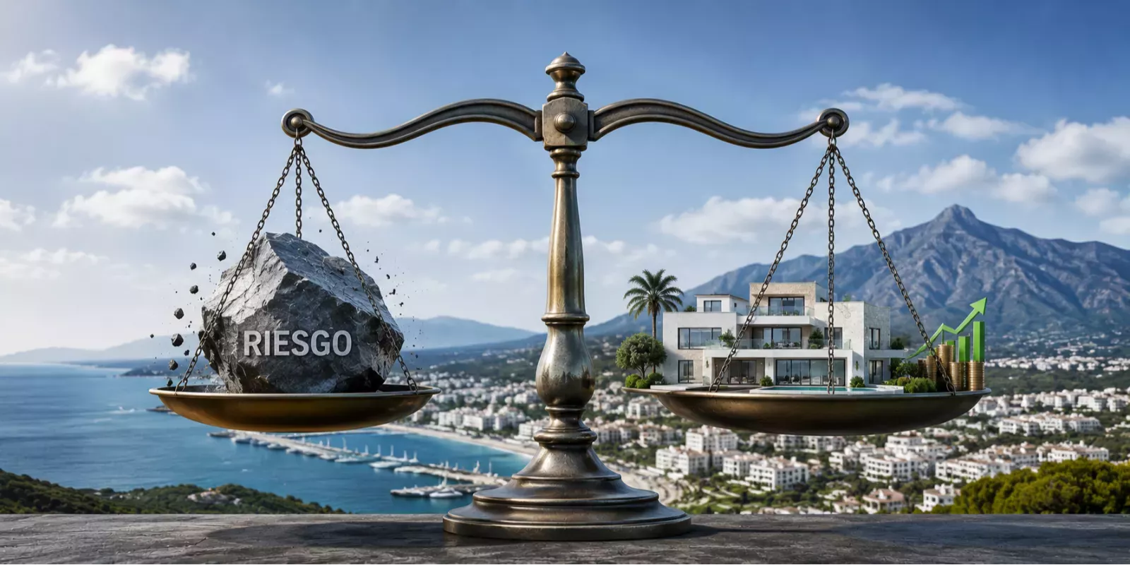 Cómo equilibrar riesgo y beneficio al invertir en Marbella, Costa del Sol, Málaga