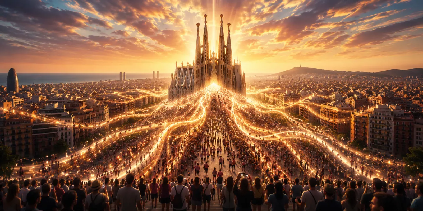 La Sagrada Familia desata una guerra urbana: lo que Barcelona está enseñando a Marbella sobre el futuro del turismo y la vivienda