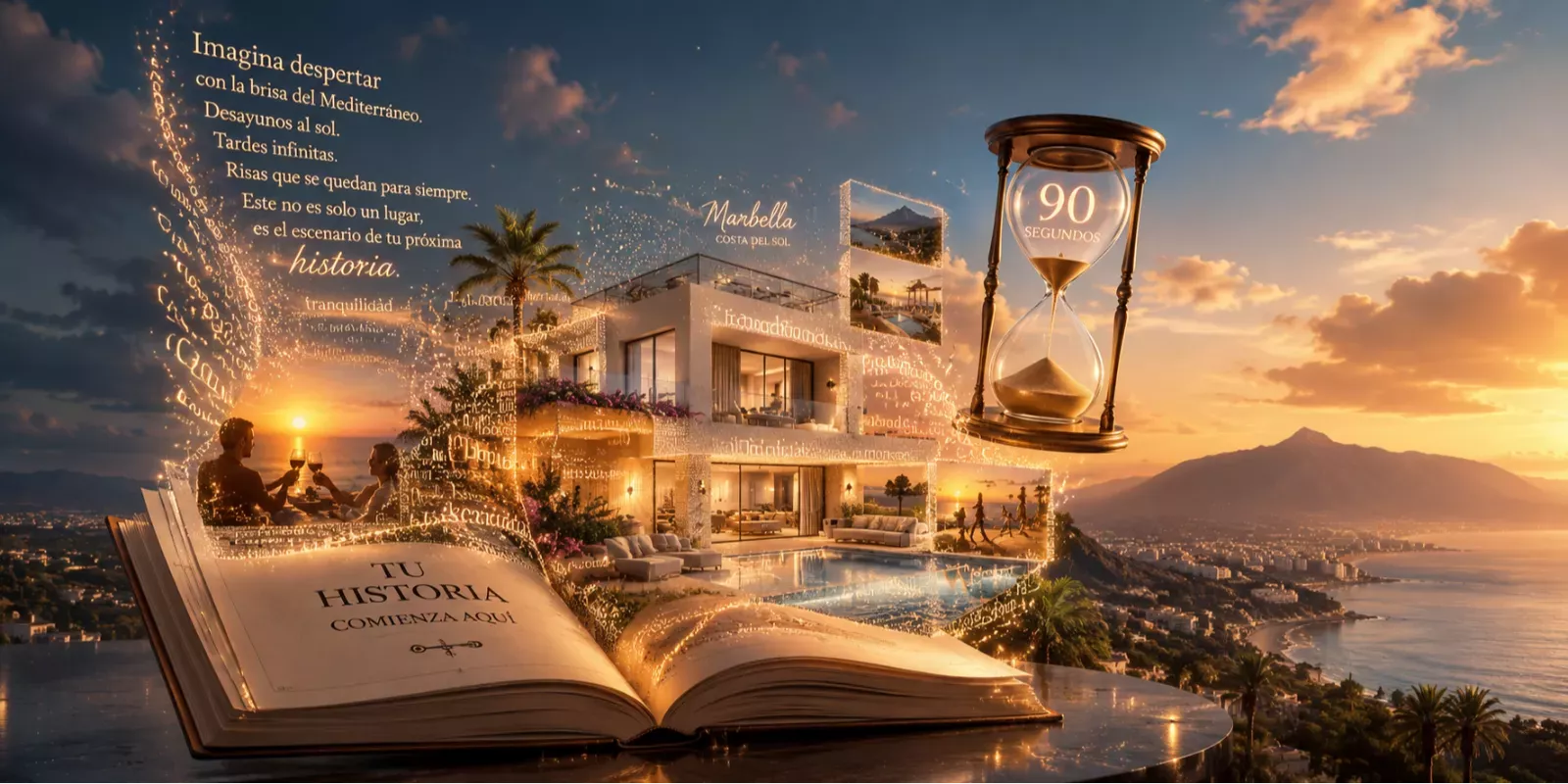 Cómo cerrar con storytelling en 90 segundos en Marbella, Costa del Sol, Málaga