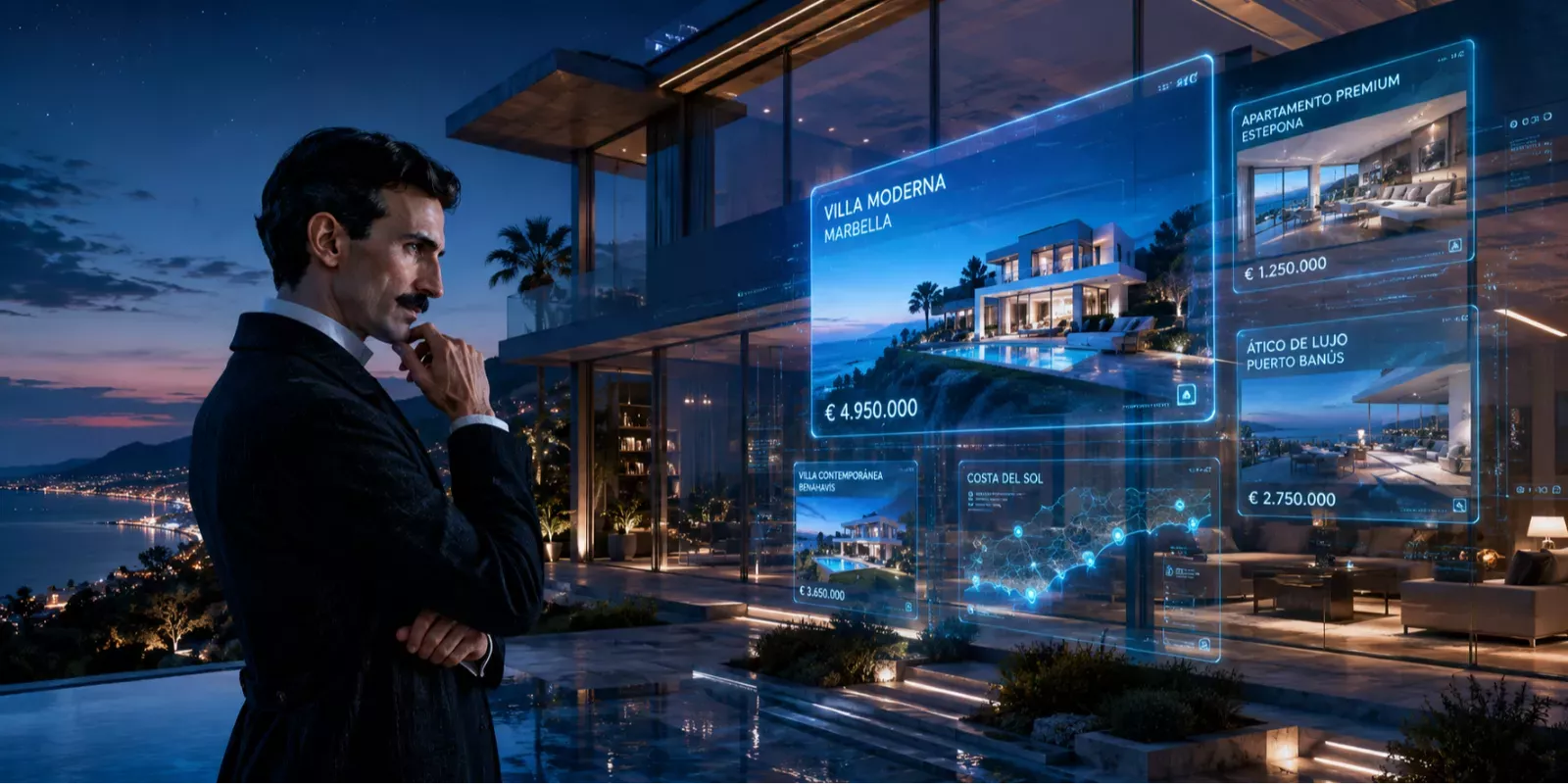 El truco de Tesla: por qué tus anuncios deben ser espectáculos, no simples publicaciones en Marbella, Costa del Sol, Málaga