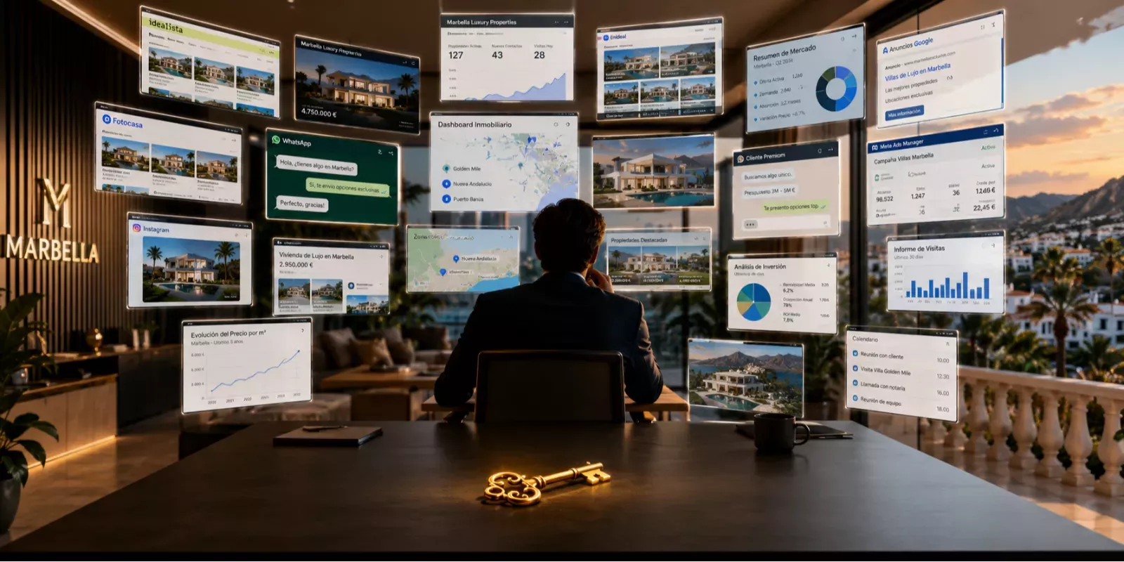 El síndrome del agente multitasking: 17 pestañas abiertas y cero foco. – Marbella, Costa del Sol, Málaga